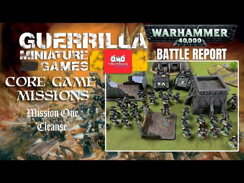 Warhammer 40k - 3rd Edition Battle Report - Codex: Space Marines vs. Codex: Orks 'Cleanse'