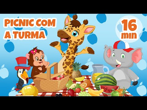 Picnic com a Turma da Giramille - 16 min | Desenho Animado Musical