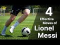 Learn Messi S Top 4 Skill Moves In One Minute
