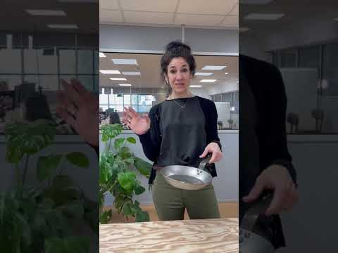 Cómo curar una sartén de hierro Mineral B De Buyer🔥