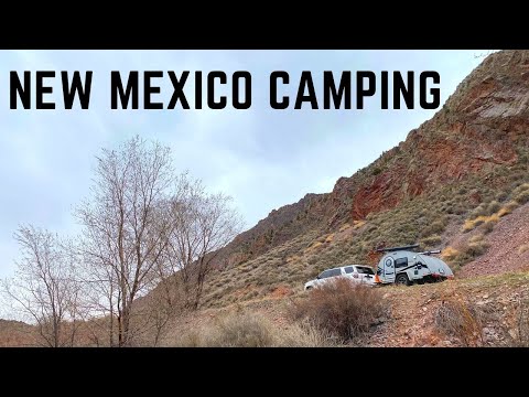 Teardrop Camping Through New Mexico | Hot Springs, the Rio Grande, & Camper Issues