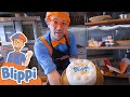 Blippi Bakes A Birthday Cake Blippi Visits A Bakery Educational Videos For Kids