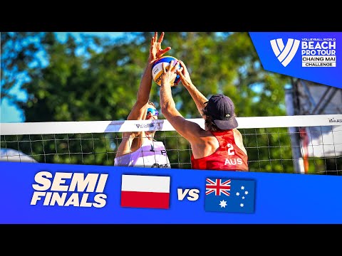 Kantor/Zdybek vs. Nicolaidis/Carracher - Semi Finals Highlights | Chiang Mai 2023 #BeachProTour