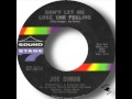 Joe Simon   Don't Let Me Lose This Feeling
