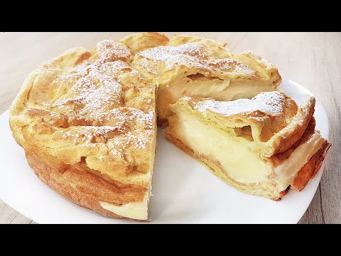 Unrealistically delicious cake! The cake melts in your mouth, very simple and cheap. Karpatka cake