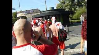 preview picture of video 'Euro 2012_Polish fans in Wroclaw'