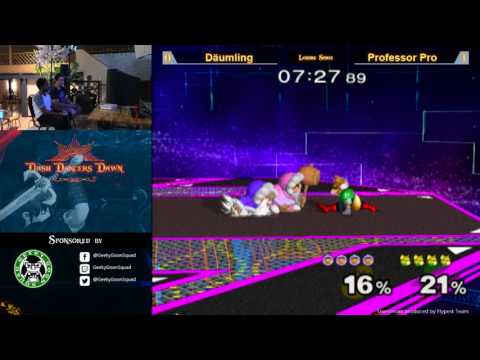 DDD - Däumling (IC) Vs. Professor Pro (Fox) - Losers Semis - Melee