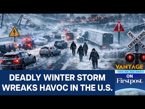 US Winter Storm Turns Deadly as Trump Questions Global Warming | Vantage on Firstpost | N18G