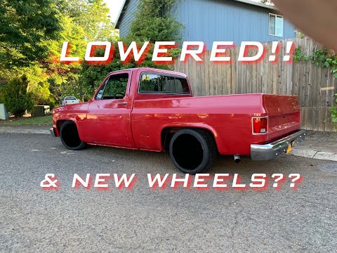 Dropping the C10 low!! Wheel issues all over the place!!