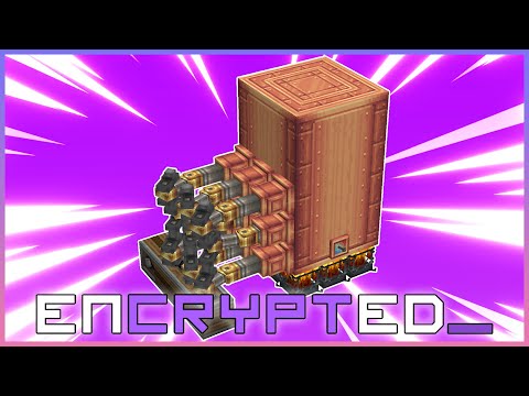 Minecraft Encrypted_ - Create Boiler Automation EP7 - Sc-Fi Questing Modpack