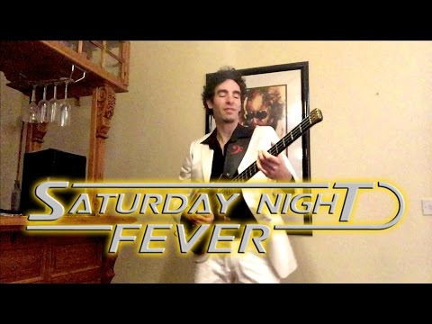 Thumbnail for Stayin' Alive by the Bee Gees (solo bass arrangement) - Karl Clews on bass by Maurice Gibb