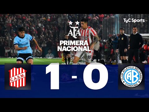 San Martín (T) 1-0 Belgrano | First Division | Matchday 33