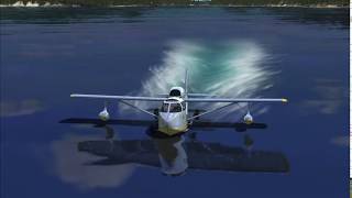 FSX SE Republic RC-3 Seabee First Flight and Friday Harbor Another Secret Place