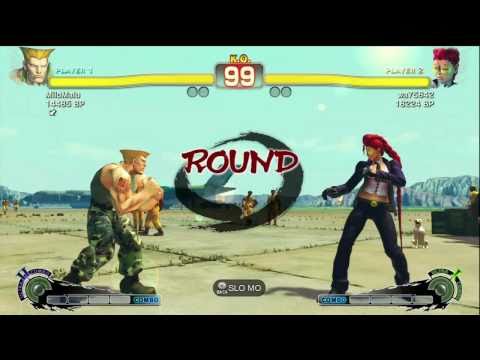 Haitani [Viper] vs MildMalu [Guile] SSF4 Japanese Online Ranked Matches - TRUE-HD