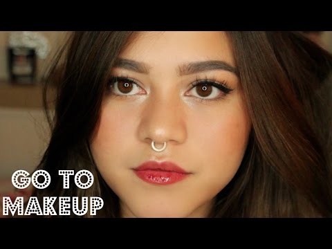 Recent go to makeup ft. Lamica brushes | SarahAyu