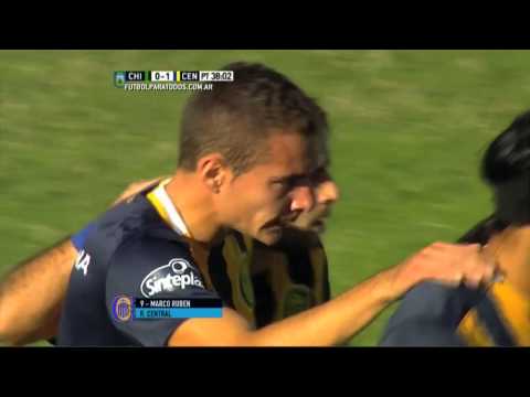 Gol de Ruben. Chicago 0 - Central 1. Fecha 12. Primera División 2015. FPT.