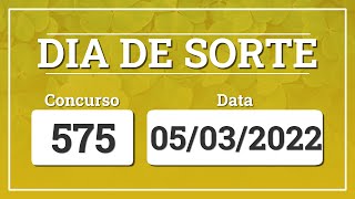 Capa de DIA DE SORTE 575