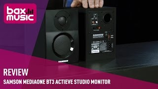 Video thumbnail for Samson MediaOne BT3 Actieve Studio Monitor Review | Bax Music by Bax-shop | Bax Music Goes