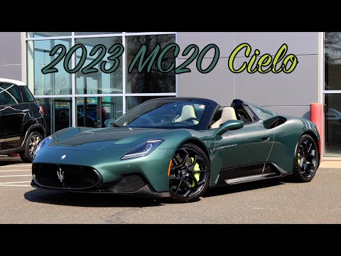 2023 Maserati MC20 Cielo - Full Features Review