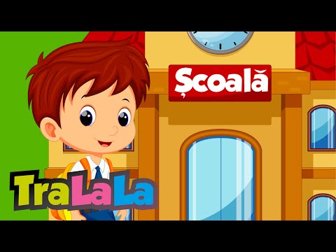 Eu voi fi școlar 📚😁 Cântece educative - Cântecele Copii de la TraLaLa
