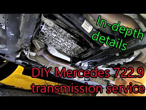 DIY Mercedes 7 speed 722.9 transmission service