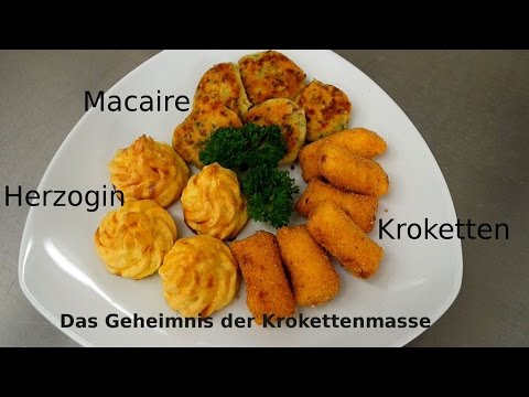 Kroketten Herzogin und Macaire selber machen - So funktioniert´s - Tipps und Tricks