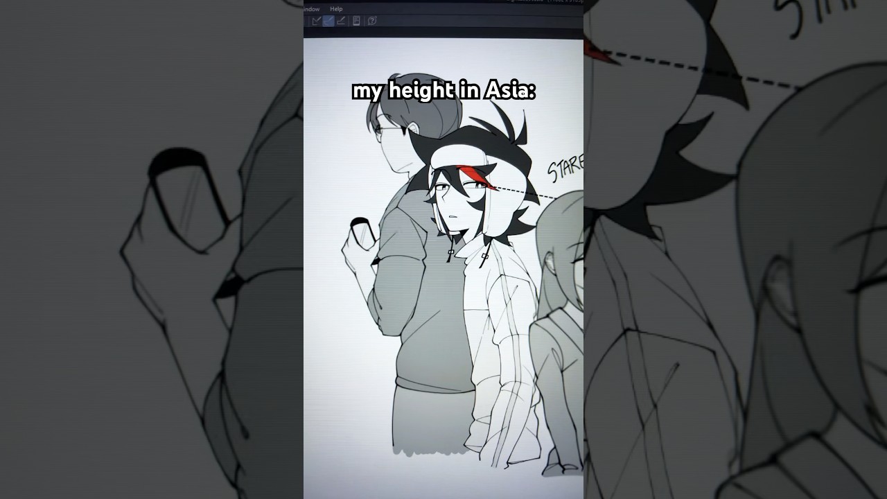 might just move to asia just to feel like im normal 😒#art #animedrawing #relatable #sketches #anime