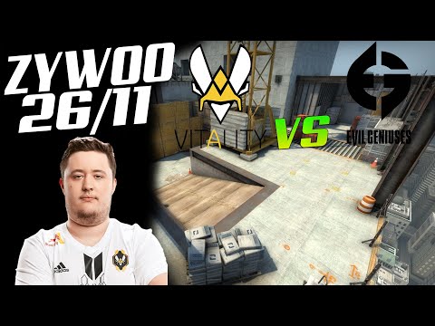 CSGO POV VITALITY ZYWOO(26/11) VS EVIL GENIUSES VERTIGO BLAST Premier Spring Groups 2021 10.02.21!