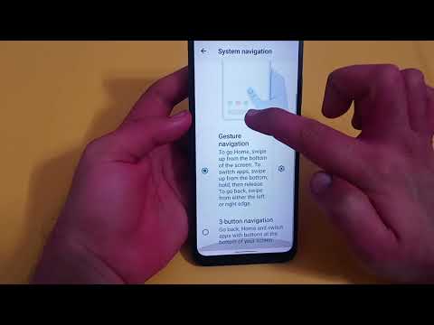 three button navigation setting LG k42, how to enable three button navigation in LG k42