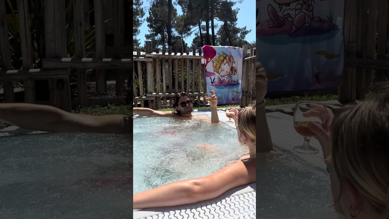 Ce mobil-home a m�me son jacuzzi priv�