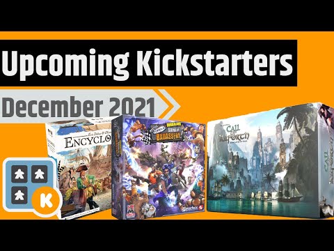 Upcoming Kickstarter & Gamefound Board Games for December 2021