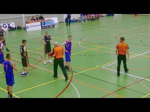 Basketball MU16-1 TBG Dragons Wijchen - Noordkop Den Helder 22-04-18