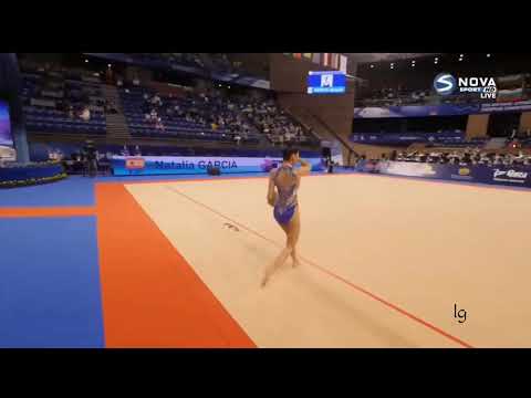 Natalia Garcia Ball All-around European Championships Varna 2021