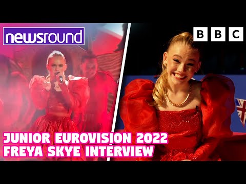 UK's Freya Skye WINS Public Vote at Junior Eurovision 2022 🇬🇧 | Newsround