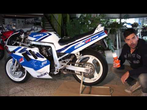 Motorrad Kettenreinigung + Kettenschmierung mit HKS | Anleitung