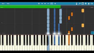 Underground - Ben Folds Five - Synthesia Piano Tutorial (Piano only)