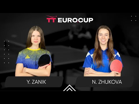 11:35 Yulianna Zanik - Nadiia Zhukova 06.07.2024 TT Euro.Cup Women Ukraine Star. TABLE 4