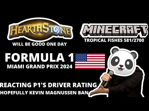 Formula 1 Driver's SHOCKING Rating Revealed! Catching 2700 Tropical Fish in Minecraft