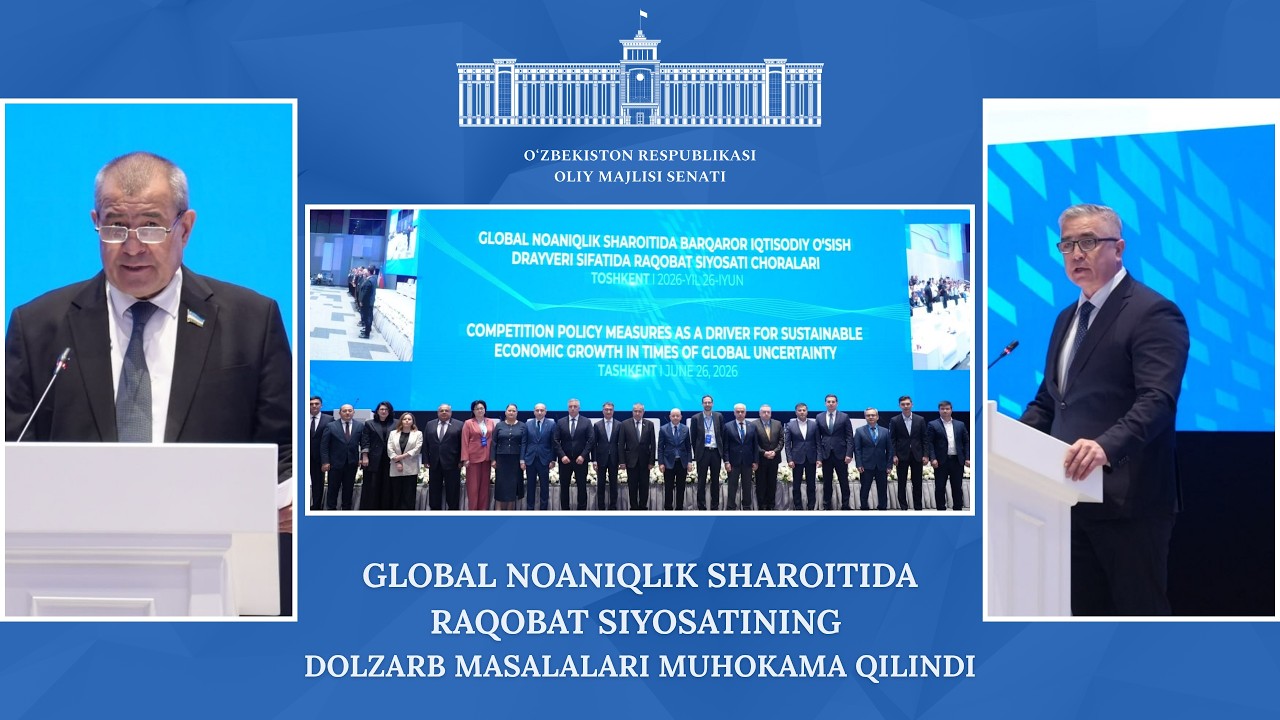 Global noaniqlik sharoitida raqobat siyosatining dolzarb masalalari muhokama qilindi