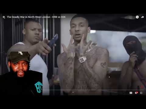 CHICAGO DUDES REACTION TO The Deadly War in North-West London - HRB vs SSK