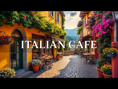 Enjoy Italian Coffee Jazz in Como ☕ Daily Bossa Nova Guitar Music for a Happy and Energizing Day