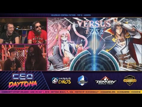 CEO 2018 BB:CF - Da_Joker_27 (Kokonoe) Vs MindlessDP (Kogura) BlazBlue: Central Fiction Losers Top 8