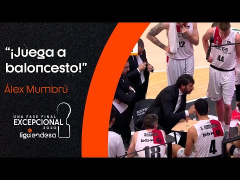 Mumbrú a Miguel Ruiz: "Juega a baloncesto"