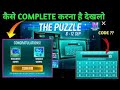 THE PUZZLE EVENT FREE FIRE HOW TO COMPLETE THE PUZZLE EVENT MOCO PUZZLE EVENT FREE FIRE