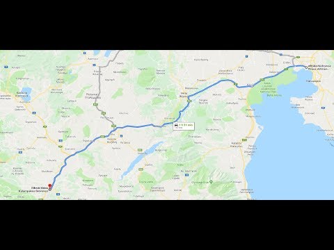 A2 Egnatia Odos Highway  (Thessalonikis - Gravena 162km) Greece - May 2019