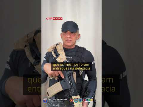 VÍDEO: Polícia prende quatro suspeitos após assalto com reféns em Boa Vista do Gurupi