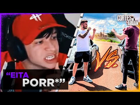 ARUAN REAGE A MEU EX E MEU ATUAL DECIDIRAM O FUTURO DO NOSSO RELACIONAMENTO NO RACHA-Cortes do Aruan