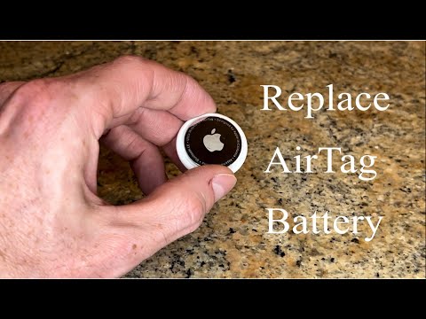How to remove and replace the battery in your AirTag