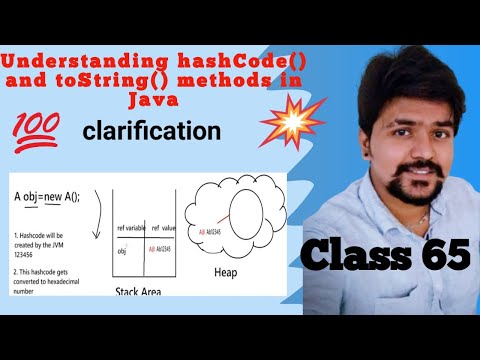 Java Object Class Methods Hashcode And Tostring Methods Complete Explanation
