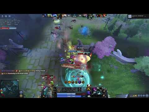 this combo is Disgusting (Pudge eats Bloodseeker w/ aghs & radiance)